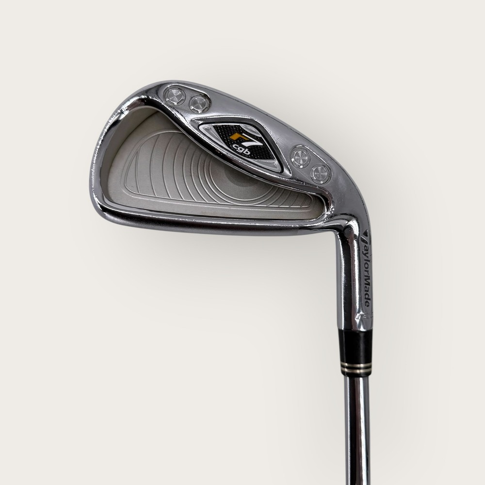 TaylorMade r7 CGB MAX 6 Iron Right Hand Stiff Flex T-Step Steel Shaft Golf Club